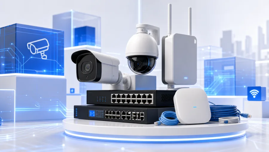 Cámara Hikvision de seguridad residencial — RimeIT
