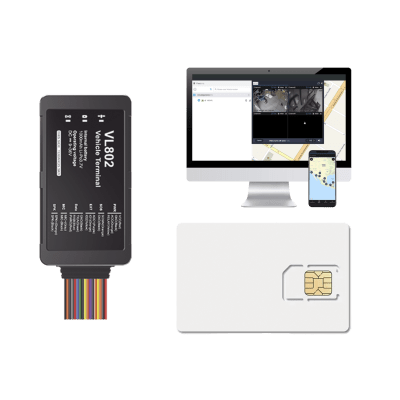 Kit localizador vehicular / 4G LTE / BLE / RS485 / Audio dos vias (requiere accesorios) / incluye SIM500MB2Y y Plataforma EPCOMGPSCODE / Compatble con UL212 Sensor ultrasonico — JIMIIOT · SKU VL802KIT2
