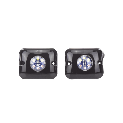 Estrobos Ocultos de 6 LED, Color ámbar / claro — EPCOM INDUSTRIAL SIGNALING · SKU X12AW