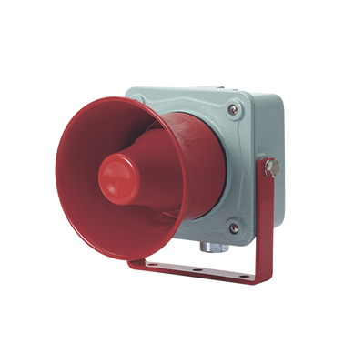 Sirena Electrónica para aplicaciones Industriales Pesadas con Volumen Máx.120 dB operando a 120 VCA — QLIGHT · SKU SEWN50L-WS-120-LC