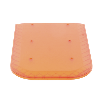Domo lateral de reemplazo para barra de luces X67A, color ámbar — EPCOM INDUSTRIAL SIGNALING · SKU Z67-DLA