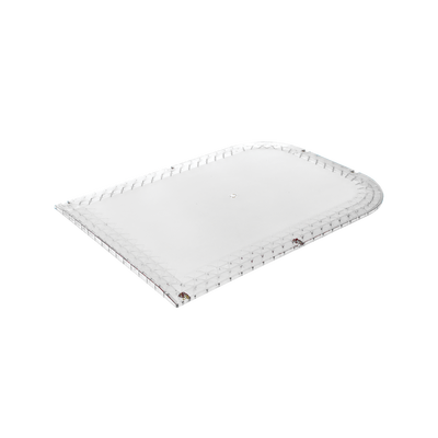 Domo lateral de reemplazo para barra de luces X67A, color claro — EPCOM INDUSTRIAL SIGNALING · SKU Z67-DLW