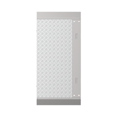 Base ADICIONAL para Torniquetes tipo SWING de la Serie DSK3B530 / 1 Carril de 90 cms  — HIKVISION · SKU DS-K3B530X-BASE900-M