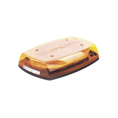 Micro Barra de Luces Ultra Brillante, color domo ambar, LED ámbar, Ideal para Seguridad Privada — ECCO · SKU X5545-A