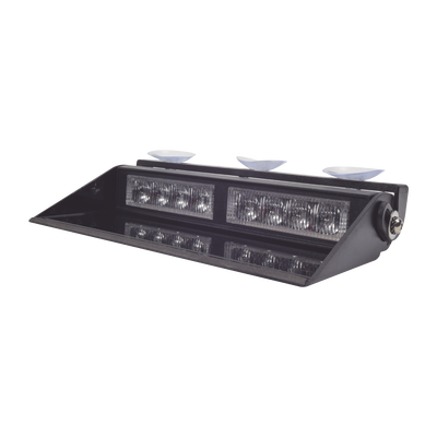 Luz de visera para interior, color Rojo/Azul — EPCOM INDUSTRIAL SIGNALING · SKU XLL106-RB