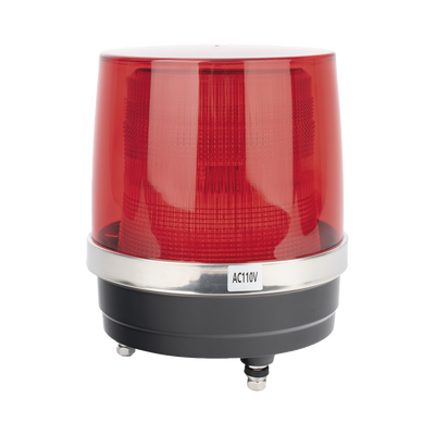 Burbuja Brillante de Larga Vida Útil, Con 150 LEDs, Color Rojo, Domo Rojo, 110 Vca — EPCOM INDUSTRIAL SIGNALING · SKU X135R