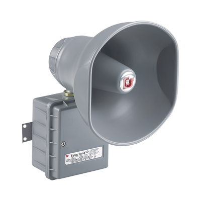 Altavoz amplificado selectone 15W, para ubicaciones peligrosas, 120 Vca, gris — FEDERAL SIGNAL INDUSTRIAL · SKU 300GCX-120