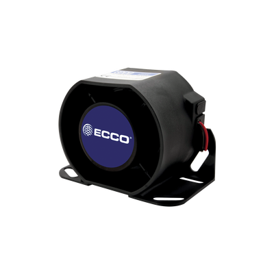 Alarma de reversa vehicular con montaje para superficies, 12-36 Vcc, 112 dBA — ECCO · SKU 850N