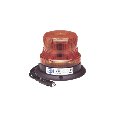 Mini Burbuja Led color Ámbar Serie X6465 con montaje de succión magnetico — ECCO · SKU X-6465AMG