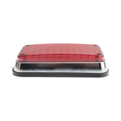 Luz de Advertencia de 6X4", Color Rojo, Ideal para Ambulancias — EPCOM INDUSTRIAL SIGNALING · SKU XLTE595RV2