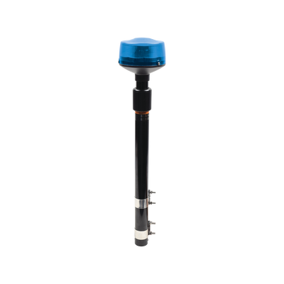 Luz telescópica Ultra Brillante para motocicleta, color Azul — EPCOM INDUSTRIAL SIGNALING · SKU XMWL100B