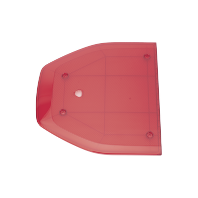 Domo lateral de reemplazo para barra de luces SP216 de la Marca SignalPro, Color Rojo — SIGNALPRO · SKU 9ALRDNL04000