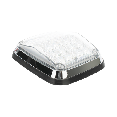 Luz de advertencia de 8 X 6", Color Claro, SAE, IP67, Ideal para Ambulancias — EPCOM INDUSTRIAL SIGNALING · SKU XT1895C
