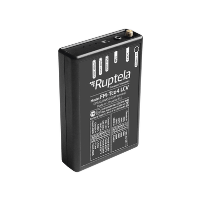 Localizador vehicular 3G con puerto de audio y puertos seriales — RUPTELA · SKU TCO4HCV3G