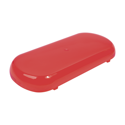 Domo de reemplazo para Mini Barra X606, Color Rojo — EPCOM INDUSTRIAL SIGNALING · SKU Z606-DR