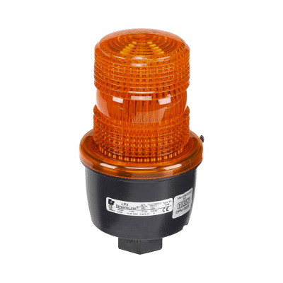 Luz de advertencia LED serie Streamline, 120 Vca, montaje tipo T, ámbar — FEDERAL SIGNAL INDUSTRIAL · SKU LP3PL-120-A