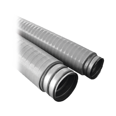 Tubo Flexible tipo Liquidtight de 3/4" (19 mm). Acero + PVC. Rollo de 50 Metros. — ANCLO · SKU ANC-COT-34