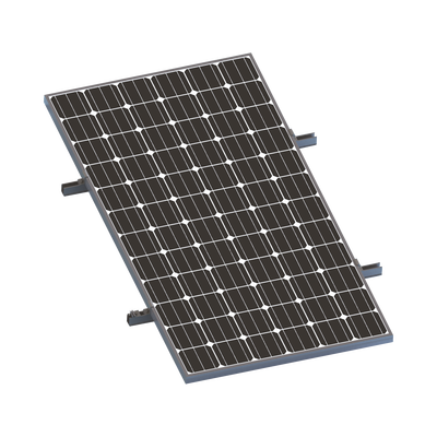 Kit De Minirieles Para Panel Solar Arreglo 1X1 Para Instalación Plano En Lámina — EPCOM POWERLINE · SKU VEKTORMINIKIT1X1