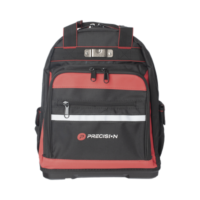 Mochila para Herramienta de 41x17.5x33 cm con 15 bolsillos. — PRECISION · SKU PST-H07-003