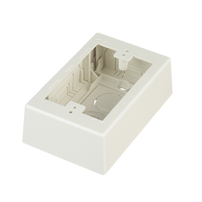 Caja de Pared Superficial, Uso Universal con Placas de Pared, con Cinta Adhesiva, Color Blanco Mate — PANDUIT · SKU JBX3510IW-A
