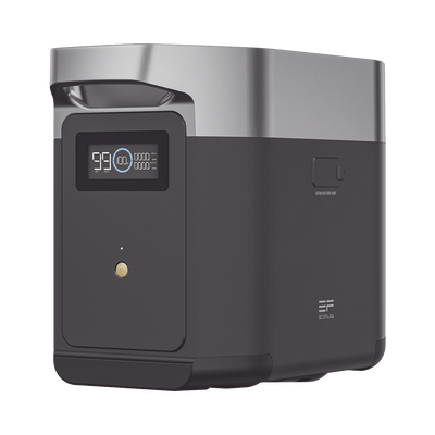 Batería de Litio LFP Inteligente de 1024Wh para Aumentar Tiempo de Respaldo Compatible con EFD330 (DELTA 2) — ECOFLOW · SKU EFD-330EB