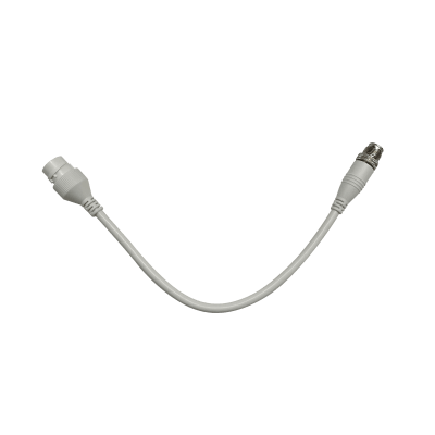 Conector RJ45 a M12 D4 Macho / Cumple con RoHS / Temperatura de Operación -15 a 80°C / Cable 200±10mm / 4-Pin — HIKVISION · SKU AE-MC1043-0.2