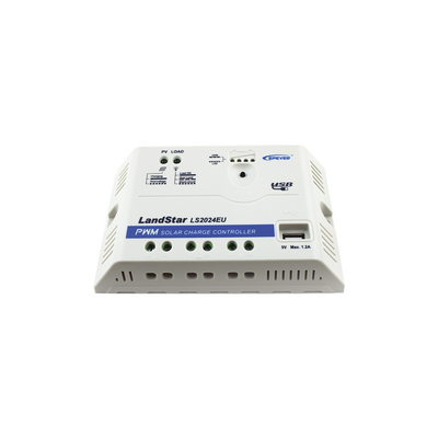 Controlador Solar PWM 12/24 V 20 A, Salida USB — EPEVER · SKU LS-2024-EU