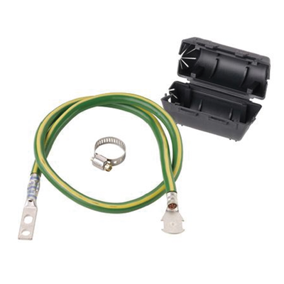 KIT de Tierra Física de Cable Blindado 6 AWG. Color Verde / Amarillo con Terminación en Extremos.  — PANDUIT · SKU ACG24K