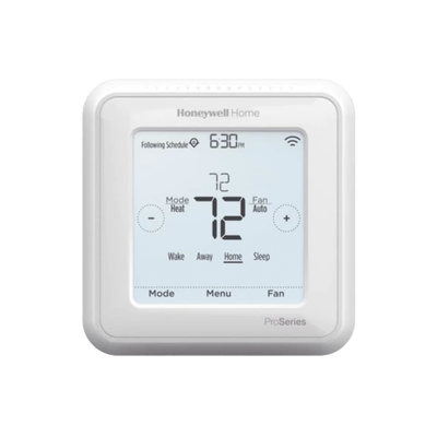 Termostato WiFi de 2 etapas, 2 Calor/2 Frío, Programable, Inteligente T6 PRO — HONEYWELL HOME RESIDEO · SKU TH6220WF2006/U