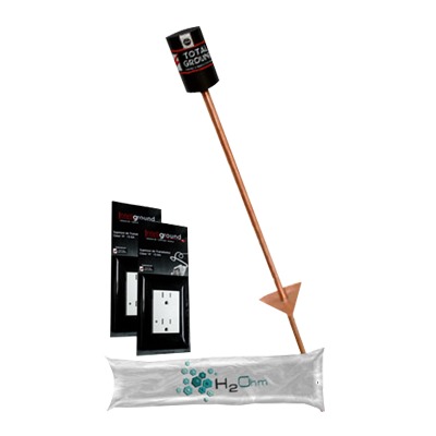 Kit de Tierra Física para Aplicaciones Residenciales con Interruptores Inteligentes. — TOTAL GROUND · SKU VARI-GROUND