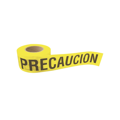 Cinta para barricada "PRECAUCION" de 100 m y ancho de 3". — SURTEK · SKU SYS-137297