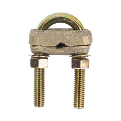 Conector Varilla-Cable Tipo Perro / Bronce 100% / Varilla 5/8 in / Cable 4-2/0 AWG / Sin Soldadura — LINKEDPRO BY EPCOM · SKU LP-CV-20