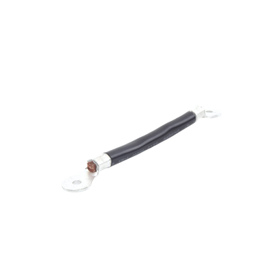 Cable para Baterías, 0.2m, Negro, Calibre 2 AWG con Terminales de Ojo en Ambos Extremos — EPCOM POWERLINE · SKU CBL-AWG2-0.2B