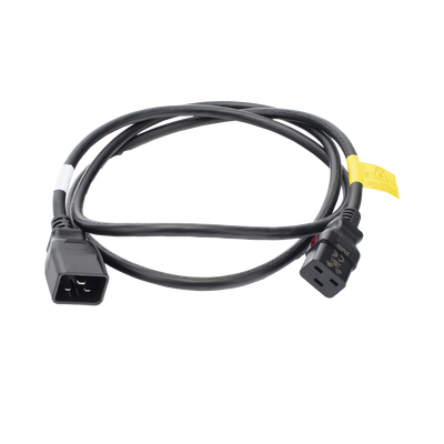 Cable de Alimentación Eléctrica Con Bloqueo de Seguridad, de IEC C19 a IEC C20, 1.8 Metros de Largo, Color Negro, 1 Pieza — HOFFMAN · SKU EP1920072X50