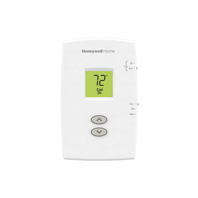 Termostato para sistemas de una sola etapa calor y frio, no programable vertical PRO 1000 — HONEYWELL HOME RESIDEO · SKU TH1110DV1009/U