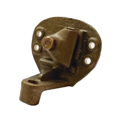 Base de pretil para Punta Maciza, elaborada en Bronce, permite fijar la punta en paredes o en muros. — TOTAL GROUND · SKU TG-BP-0070
