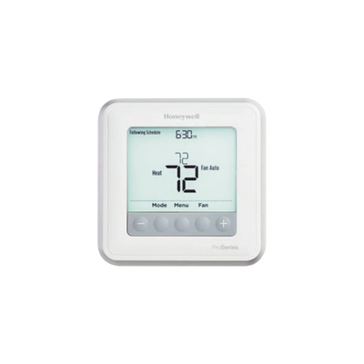 Termostato programable T6 Pro de 2 etapas de calor de calor/1 frío o sistemas convencionales de 1 calor/1 frío — HONEYWELL HOME RESIDEO · SKU TH6210U2001/U