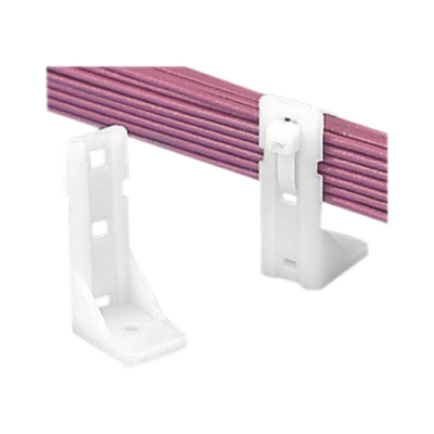 Sujetador-Separador Pan-Post de Nylon 6.6, Para Fijación de Mazos de Cables con Cinchos, Uso Interior, Color Natural, 1 Pieza — PANDUIT · SKU PP2S-S10-X