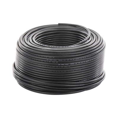 Bobina de 100 metros / Cable Fotovoltaico / Negro / Recubrimiento XLPE / 4mm² / 12 AWG / Hasta 1,800 Vcc — VIAKON · SKU FJ66/100
