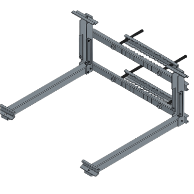 Montaje para Panel Solar de Poste para panel EPL18012AL y batería LIPV100A — EPCOM INDUSTRIAL · SKU EPI-MB225-V1