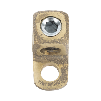 Conector Bornes 1/2" / Cable 1/0 AWG-250 MCM / Bronce 100% / Baja Resistencia / Sin Soldadura Exotérmica — LINKEDPRO BY EPCOM · SKU LP-CB-250