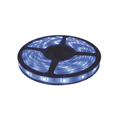 Tira Led de 5 m / Color Azul / Uso Interior / Potencia 22 W / 900 lm/ 12 V CD / IP 20. — JWJ · SKU JLTL-5050-IP20
