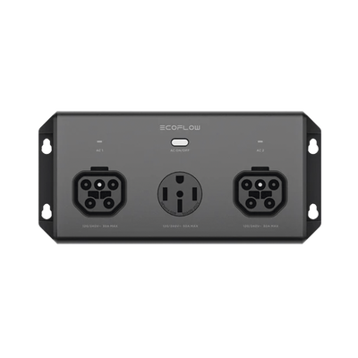 Hub para Conectar 2 EFYJ751PCSUS en Paralelo 120/240 Vca 50A Máximo — ECOFLOW · SKU EFYJ751PR