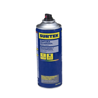 Pintura en Aerosol 400 ml / Color Rojo Oscuro. — SURTEK · SKU SYS-AES-421