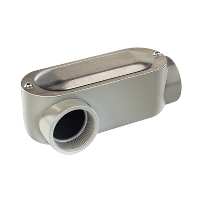 Caja Oval Roscada tipo LR de 1" (25.4 mm) / Incluye tapa y tornillos. — RAWELT · SKU OLR-0095C