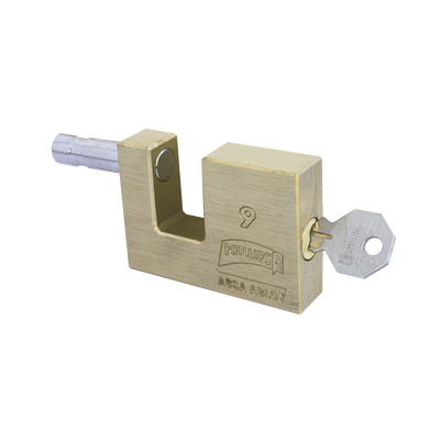 Candado para Cortina Metálica # 9 / Llave PH-52 para 5 pernos de combinación / Cuerpo de Latón. — PHILLIPS-ASSA ABLOY · SKU MX111