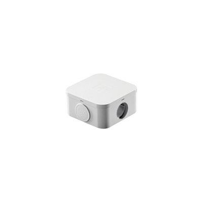 Caja Estanca de PVC Para Derivación y Conexión, 4 Entradas, Tapa a Presión, 100x106x53 mm (Área interna), Uso Exterior IP55, Material que no Propaga el Fuego, (línea Quadrix) — GEWISS · SKU DX-45-004