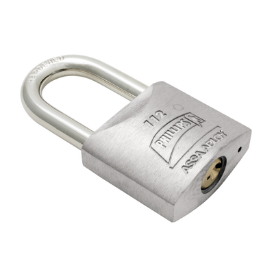Candado Metálico de Gancho Largo / Llave PH-32 para 4 pernos de combinación / Cuenta con barreno para salida de agua. — PHILLIPS-ASSA ABLOY · SKU MX123