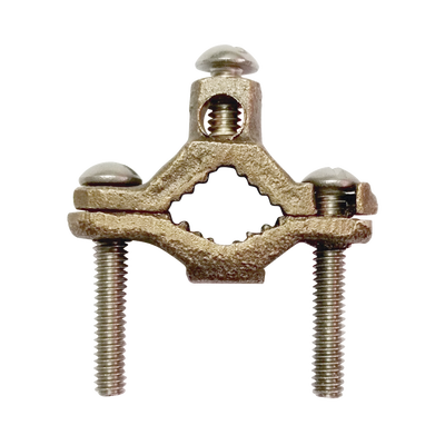 Conector Tubo a Cable / Bronce 100% / Tubo hasta 1 1/4 in / Cable 4 AWG / Aterrizaje Torres TZ / Sin Soldadura — LINKEDPRO BY EPCOM · SKU LP-CTZ-114