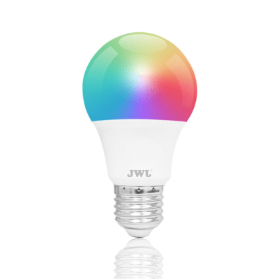 Foco Smart  Dimeable / 10W / RGB y Blanco / Base E27 / IP20 / Con Control desde Aplicación Móvil — JWJ · SKU JLA-410